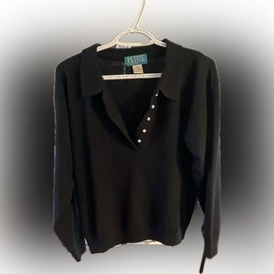 Vintage Petite Express Long Sleeve Sweater